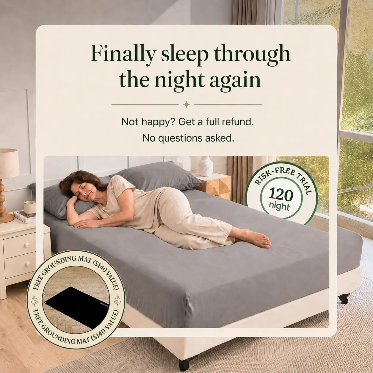 Juujo Grounding Fitted Sheet product view