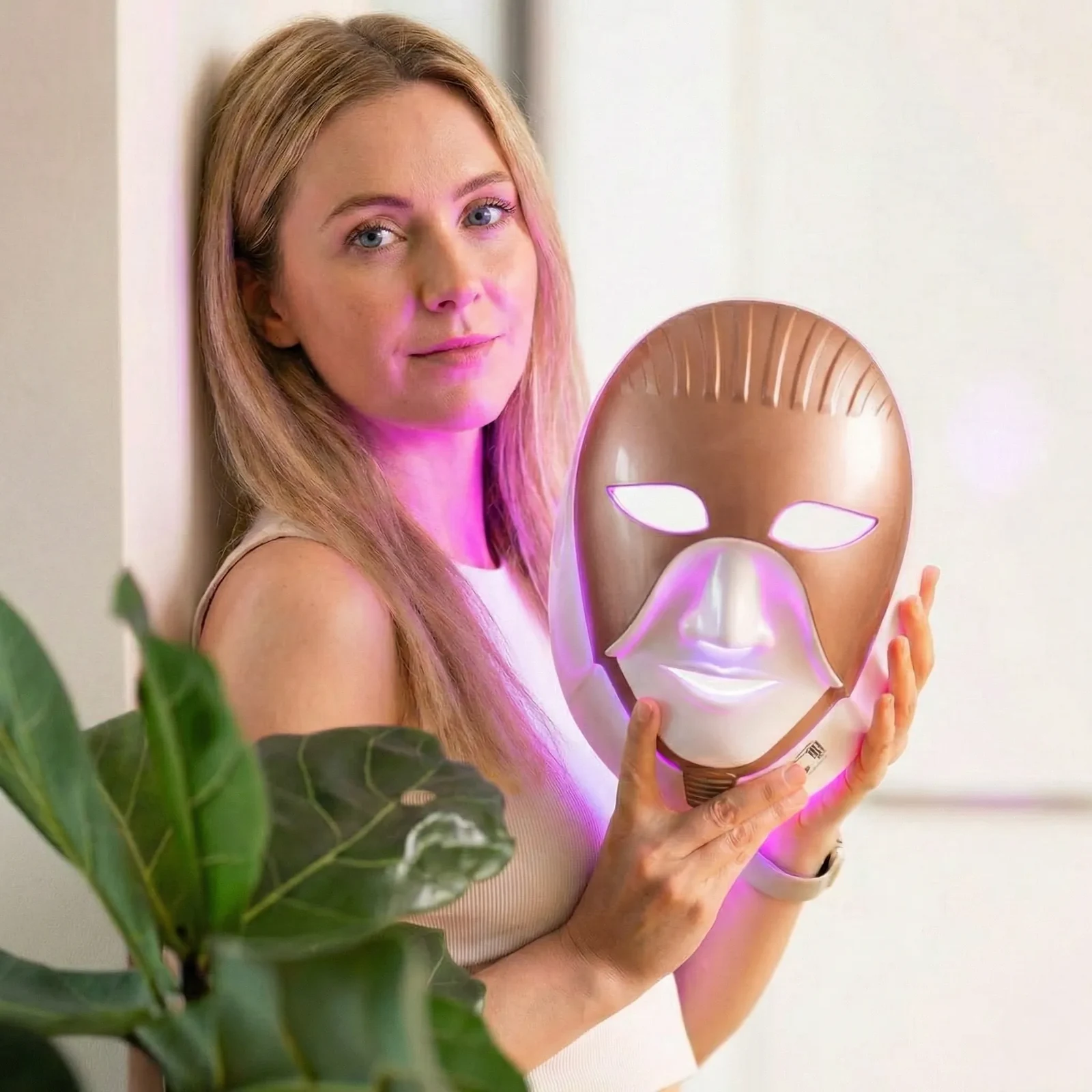 Best LED Face Mask UK - Side Profile
