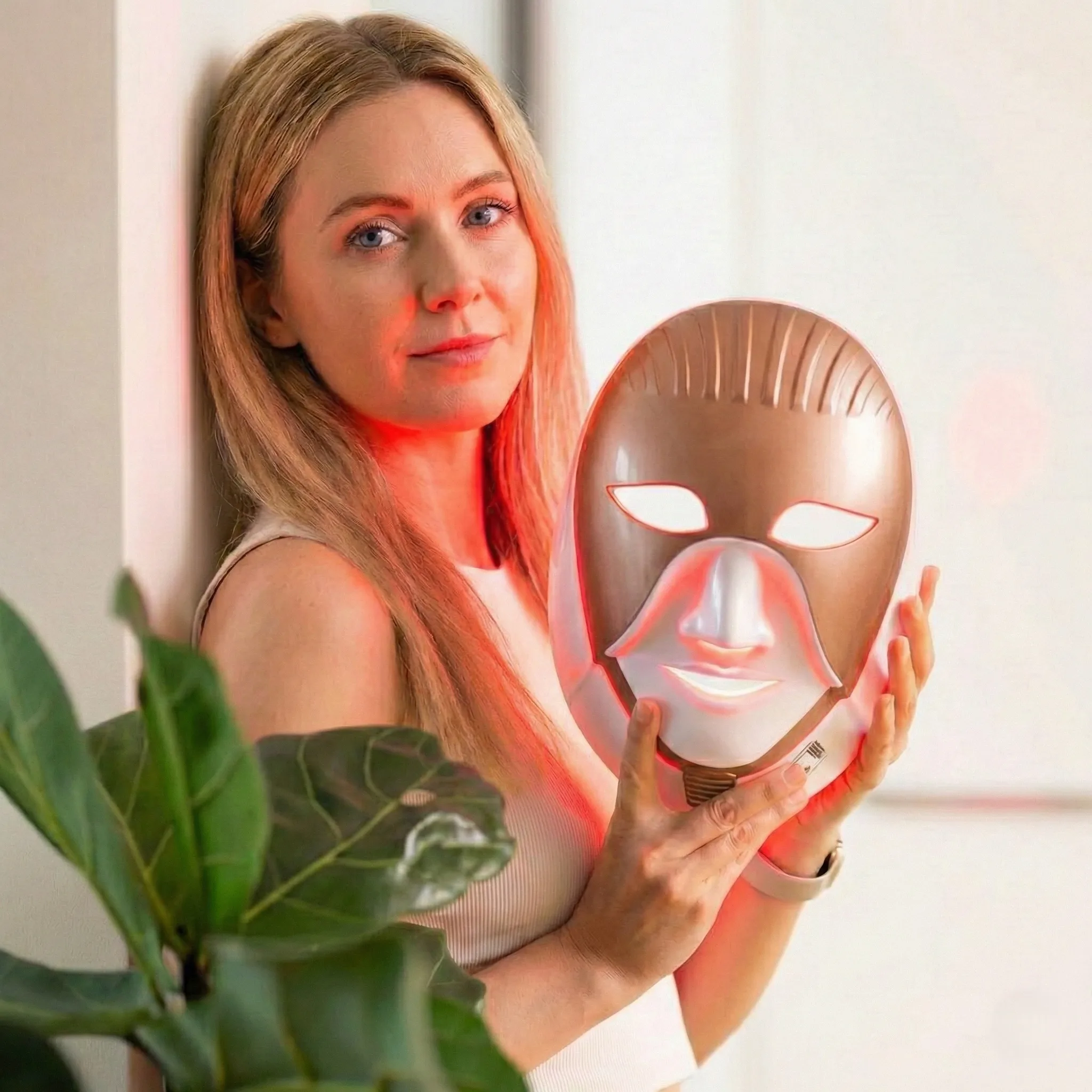 Buudy 7 Colour LED Mask with face and neck coverage