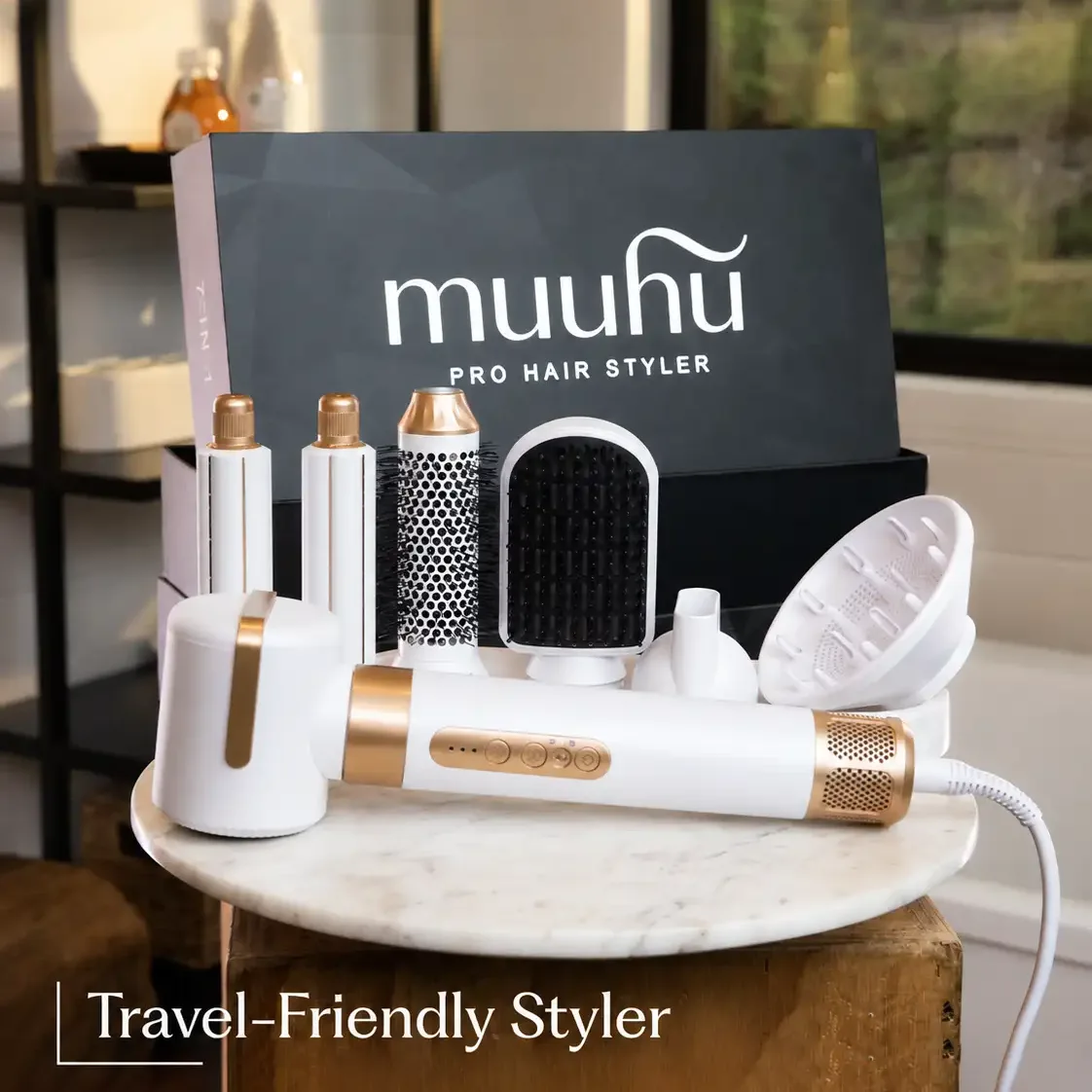 Muuhu 7-in-1 High-Speed Hair Dryer