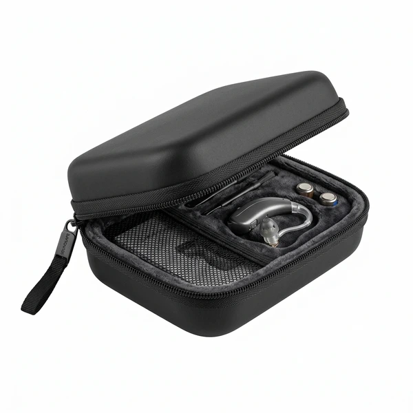 Muuhu HearClear Pro Deluxe Shockproof Hard Travel Case (£20 Value)