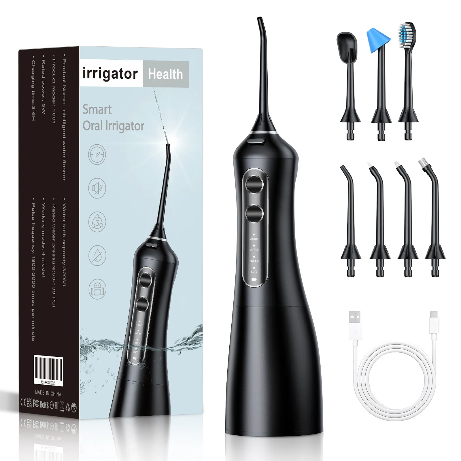 What's Included in Miroooo Water Flosser Package